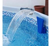Fontaine de piscine à montage direct, compatible avec les buses Bestway Intex, cascade de piscine, installation facile pour accessoires de piscine Blue