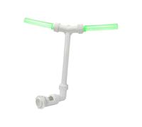 Fontaine de piscine - Fontaine d'arrosage de piscine | 39 x 19 x 50 cm - Arroseur phosphorescent réglable en hauteur avec double buse de pulvérisation | Fontaine d'eau de refroidissement haute