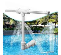Fontaine De Piscine, Fontaine De Piscine Réglable 2 en 1, FontaineD'eau Thermale Réglable À Double Cascade, Pulvérisateur De FontaineDe Piscine, Accessoires DePiscine À Double JetPourPiscine Hors Sol