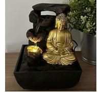 Fontaine de table Bouddha SHAGMA pour chambre, salon, bureau