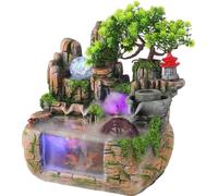 Fontaine de table, en résine, avec branchement électrique