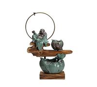Fontaine de Table Fontaines de Bureau Fontaines Zen Zen Fontaine Décoration Creative Home Meulerie Bouddha Décoration □ pour la décoration de Bureau et à la Maison Décoration De Table Fountain