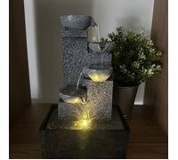 Fontaine de table LED REBECCA pour salon, bureau, chambre
