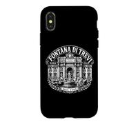 Fontaine de Trevi Rome Italie Depuis 1762 Blanc Coque pour iPhone X/XS