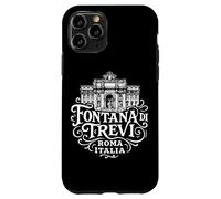 Fontaine de Trevi Vintage Rome Italie Blanc Coque pour iPhone 11 Pro