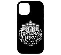 Fontaine de Trevi Vintage Rome Italie Blanc Coque pour iPhone 12/12 Pro