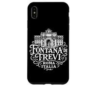 Fontaine de Trevi Vintage Rome Italie Blanc Coque pour iPhone XS Max