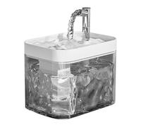 Fontaine D'eau De Chat - FONDE D'EAU AUTOMATIQUE EAU BEING | Distributeur D'eau De Chat Transparent | Bol D'eau De Fontaine Pour Animaux De Compagnie | Dispercinant De Boire Pour Chiens Alime