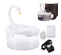 Fontaine D'eau De Chat Sans Fil - Distributeur D'eau Pour Chiens Avec USB | Fontaine Pour Chats Avec Lumière LED | Fontaine Automatique Pour Chats Intérieurs | Cascade De La Fontanelle Pour Chats |