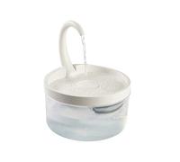 Fontaine d'eau pour Animaux de Compagnie ABS PP Fontaine d'eau pour Animaux de Compagnie à Circulation Intelligente Bol à Boire Automatique pour Chien et Chat avec Chargement USB