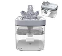 Fontaine d'eau pour chat - Distributeur USB rechargeable pour animaux de compagnie, bol à boire d'intérieur | Système de Filtration à débit continu, dispositif de Circulation d'hydratation fraîche, co