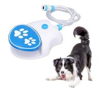 Fontaine d'eau pour Chien à Pied de Griffe, Distributeur d'eau Automatique pour Chien, Jouet avec Tuyau, Excellent Choix pour Les Animaux de Compagnie en Plein Air