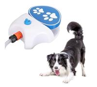 Fontaine d'eau pour Chien, Distributeur d'eau Amusant activé par Les Pattes avec Tuyau, Tapis D'arrosage Dof Splash, Jouet d'eau D'extérieur pour Animaux de Compagnie Sumer pour