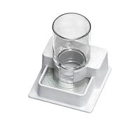 Fontaine d'eau pour Dragon Barbu - Bol Automatique pour Terrarium | Bol À Eau pour Tortue Et Abreuvoir pour Gecko - pour Tortue Caméléon Serpent Gecko Grenouille Bernard
