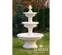 Fontaine décorative Fontaine sculpture Décoration Jardin Fontaine Étang Nouveau 186cm