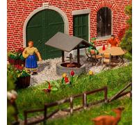 Fontaine décorative Laser Cut minis-HO 1/87- Faller 180302