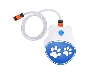 Fontaine d'extérieur pour chien - Distributeur de 1,62 m de long | Arroseur d'eau activé par pattes pour chien pour l'extérieur, jardin, cour, pelouse, balcon, été et