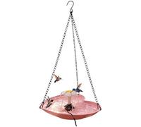 Fontaine d'extérieur pour oiseaux à énergie solaire Mangeoire décorative à
