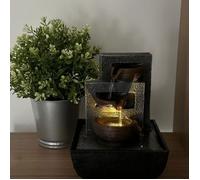 Fontaine d'intérieur à eau AGARTHA, avec 3 jarres