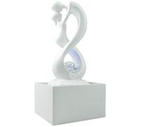 - Fontaine d'intérieur design éclairage LED Amor blanc