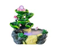 Fontaine d'intérieur Fontaine à Eau de Table décorative Feng Shui avec Roues for décoration intérieure et extérieure(Petit)