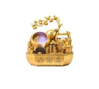 Fontaine d'intérieur Fontaine à Eau de Table, Fontaine Lumineuse Boule rotative for la décoration Maison ou du Bureau(Grand)