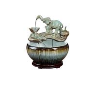 Fontaine d'intérieur Fontaine de Table en céramique for Aquarium, décoration d'intérieur et Maison, Bureau, Patio