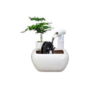 Fontaine d'intérieur Fontaine d'intérieur, Petite Roue à Eau décorative, Aquarium en Circulation, décoration for la Maison