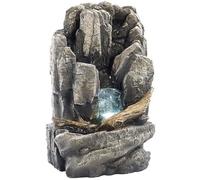 Fontaine d'intérieur - inFactory - Falaise - Éclairage LED - Humidifie l'air - Décoratif