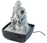 Infactory Fontaine d'intérieur Ange verseau lumineuse électrique 17x23 cm