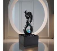 Fontaine d'intérieur moderne amor noir