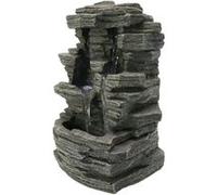 Fontaine d'intérieur rocher nature shiru kenda - gris Gris G