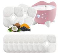 Fontaine Eau Chat Pixi Filtre 10 Couches Compatible avec Catit Pixi 43717 pour Animaux de Compagnie de 2 5 L