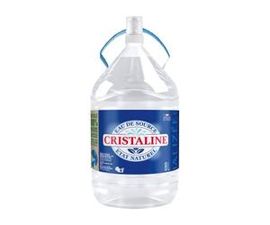 Fontaine eau de source Cristaline bouteille 8 L