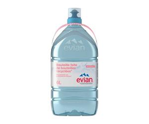 Fontaine eau minérale Evian bouteille 6 L