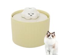 Fontaine En Céramique Pour Chat - 1,2 L USB 14 Cm, Distributeur Automatique D'eau Pour Animaux De Compagnie, Gamelle Électrique Silencieuse Pour Chien | Boire Du Liquide Filtré Frais Hydratant Chatons