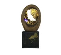 Fontaine extérieure Fontaine de Bouddha Style Chinois, Fontaine d'eau sur Pied, d'intérieur et d'extérieur, Grande Jardin for terrasse, Patio, Porche, décoration Cour