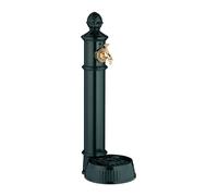 Relaxdays Fontaine extérieure pour Le Jardin ou la terrasse, Design Antique, H x L x P : 83 x 26 x 31,5 cm, Verte