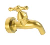 Fontaine Flottante de Jardin en Plastique Doré, Décoration Créative DIY | Assemblage Facile, Effet Robinet Invisible Fantaisie, pour Bassin, Arrosoirs, Coin Plantes et Passionnés de Feng Shui