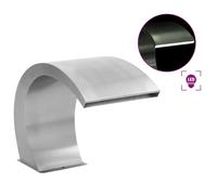 Fontaine Lame d'Eau Acier Inoxydable pour Piscine Bassin Multi-matériau vidaXL