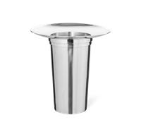 Fontaine Louise Roe 01 Vase en Acier Inoxydable