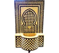 Fontaine marocaine décorative Fontaine de jardin Fontaine de chambre hauteur 108cm 05-043
