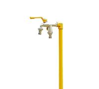 Fontaine murale d'extérieur pour jardin, bouche d'incendie, idéale pour l'irrigation et le bain des animaux domestiques (60 cm) Solution d'arrosage efficace et élégante