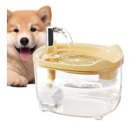 Fontaine pour animal domestique - Fontaine à eau pour chien - Bol distributeur pour chats | Alimentation automatique en eau - Bol de 1,5 L - Pour petits animaux de compagnie, chiots, chats, intérieur