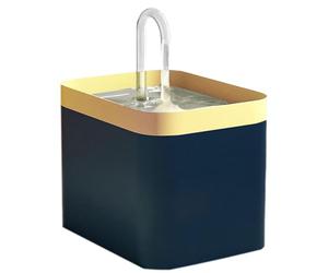 Fontaine pour chat - 1,5 l - Silent - Gamelle à eau pour chat - Robinet automatique USB - Pour chat, petit chien et chiot