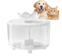 Fontaine pour chat pour boire - Dispositif de circulation ultra silencieux SplashGuard réservoir surélevé capteur intelligent design anti-déversement module de filtration hygiénique pour boissons