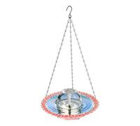 Fontaine pour oiseaux de jardin | Baignoire à eau claire antirouille électrique | Pompe pour fontaine de jardin, pour cour terrasse balcon pelouse