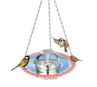 Fontaine pour oiseaux de jardin, eau claire électrique décorative - jardin avec pompe | pour cour balcon pelouse
