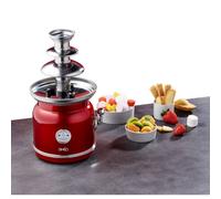 SIMÉO Fontaine à chocolat FCH450 90W – Design vintage, pièces amovibles lave‑vaisselle – Rouge