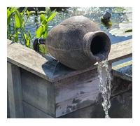 Fontaine solaire Amphore filtrante gros débit 2500 l/h - EBS318